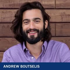 Andrew Boutselis, a 2015 bachelor's in communication SNHU graduate