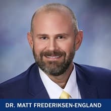 Dr. Matt Frederiksen-England, an adjunct faculty member at SNHU