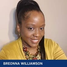 Breonna Williamson, 2021 graduate of SNHU's MBA in Healthcare Management program