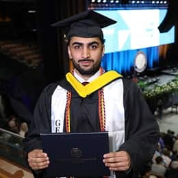 Darvin Ojha, a 2024 Bachelor of Science in Biology graduate from SNHU. 