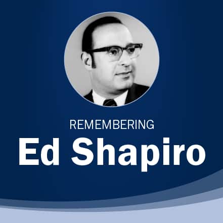 Remembering Ed Shapiro.