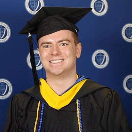 Nicholas LeBoeuf, a graduate from SNHU with his bachelors in computer science.