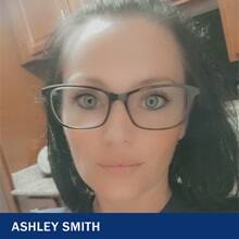Ashley Smith with the text Ashley Smith