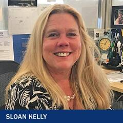 Sloan Kelly, an associate dean of fine and applied arts at SNHU