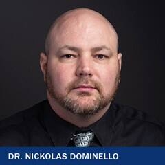 Dr. Nickolas Dominello, senior associate dean of social science programs at SNHU
