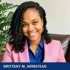 Brittany M. Armstead, an academic advisor at SNHU.