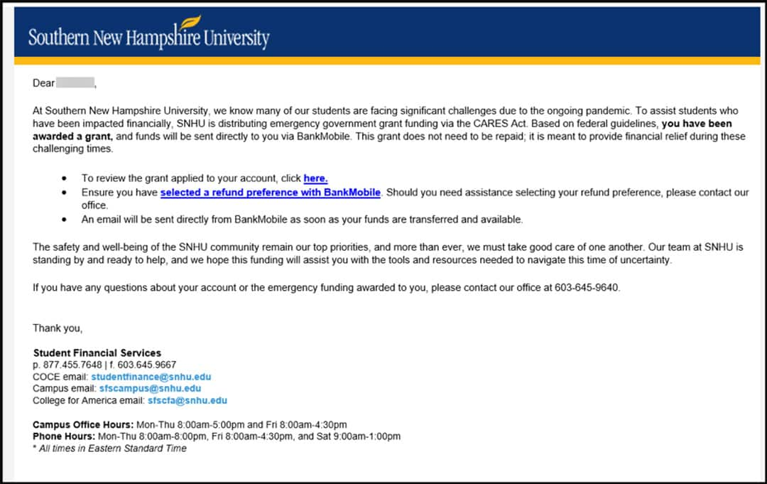 Snhu Disbursement Schedule 2024 Form - Vikki Jerrilee