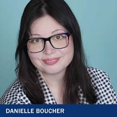 Danielle Boucher, an academic advisor at SNHU.
