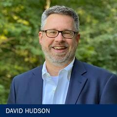 David Hudson, a communications lecturer on campus for SNHU