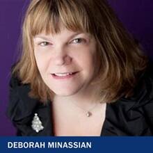 Deborah Minassian with the text Deborah Minassian