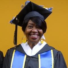 Deidra Fransaw, a 2025 SNHU graduate who earned her bachelor's in human services.