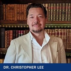 Dr. Christopher Lee, an associate dean of liberal arts for English degrees at SNHU