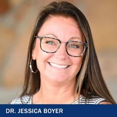 Dr. Jessica Boyer, instructor at SNHU and former communications director