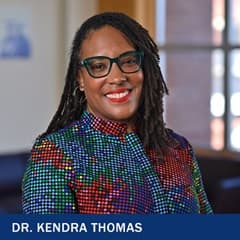 Dr. Kendra Thomas, senior director of people experience and belonging at SNHU.