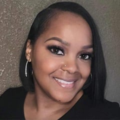 Felicia McPherson, a 2023 graduate from SNHU with a master's in criminal justice.