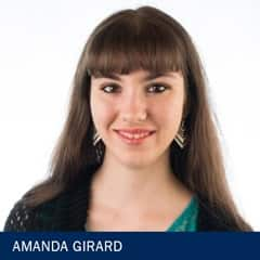 Amanda Girard, a research support manager of Shapiro Library at SNHU.