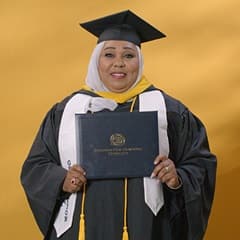 Jamila Aithammousaid, BSN graduate from SNHU.