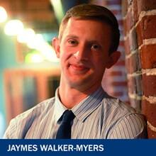 Jaymes Walker-Myers with the text Jaymes Walker-Myers