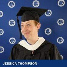 Jessica Thompson, a 2023 graduate from SNHU with a human services degree with a concentration in substance abuse