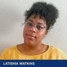 Latishia Watkins, a bachelor's in human services with a concentration in child and family services student at SNHU