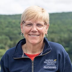 Pamela Beckvagni, assistant director of sustainability programs at SNHU.