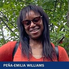 Peña-Emilia Williams, a 2019 master's in criminal justice graduate from SNHU.