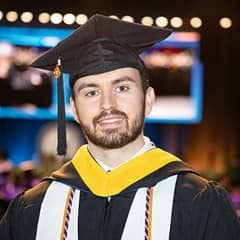 Ryan Leite, a 2024 graduate from SNHU with a bachelor's in health sciences