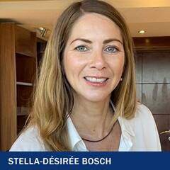 Stella-Désirée Bosch, a 2023 graduate from SNHU with a BA in Sociology