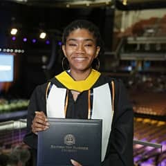 Tanner McCarthy '24, bachelor's in mechanical engineering graduate from SNHU.