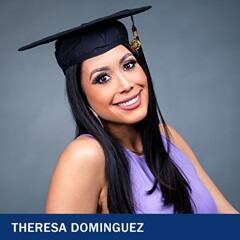 Theresa Dominguez, a 2023 MBA graduate from SNHU.