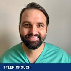 Tyler Crouch, an MSN graduate from SNHU