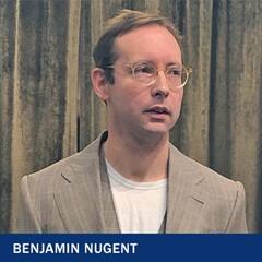 Benjamin Nugent, associate professor of English at SNHU