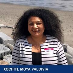 Xochitl Moya Valdivia, finance counselor at SNHU and a member of Adelante.