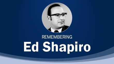 Remembering Ed Shapiro.