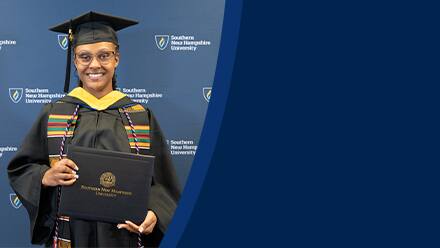 Keshay Randle, a 2024 bachelor's in business administration graduate from SNHU.