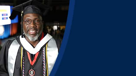 Roberto King Williams ‘23, earned his bachelors in psychology with a concentration in addiction studies from SNHU.