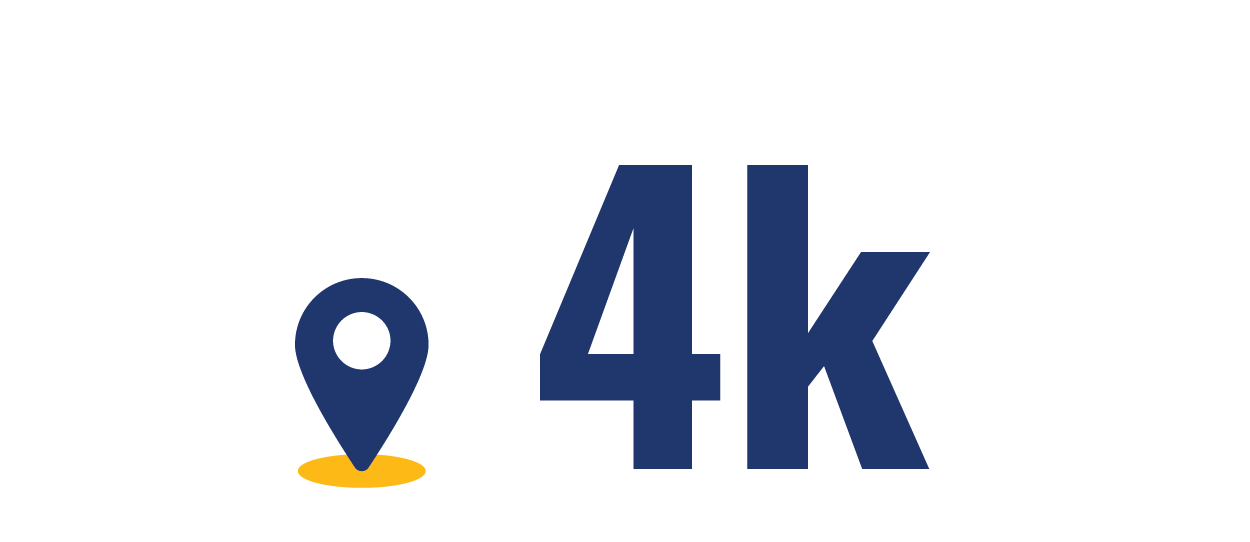 4k Students Icon