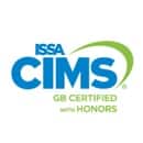 ISSA CIMS GB Certified with Honors logo