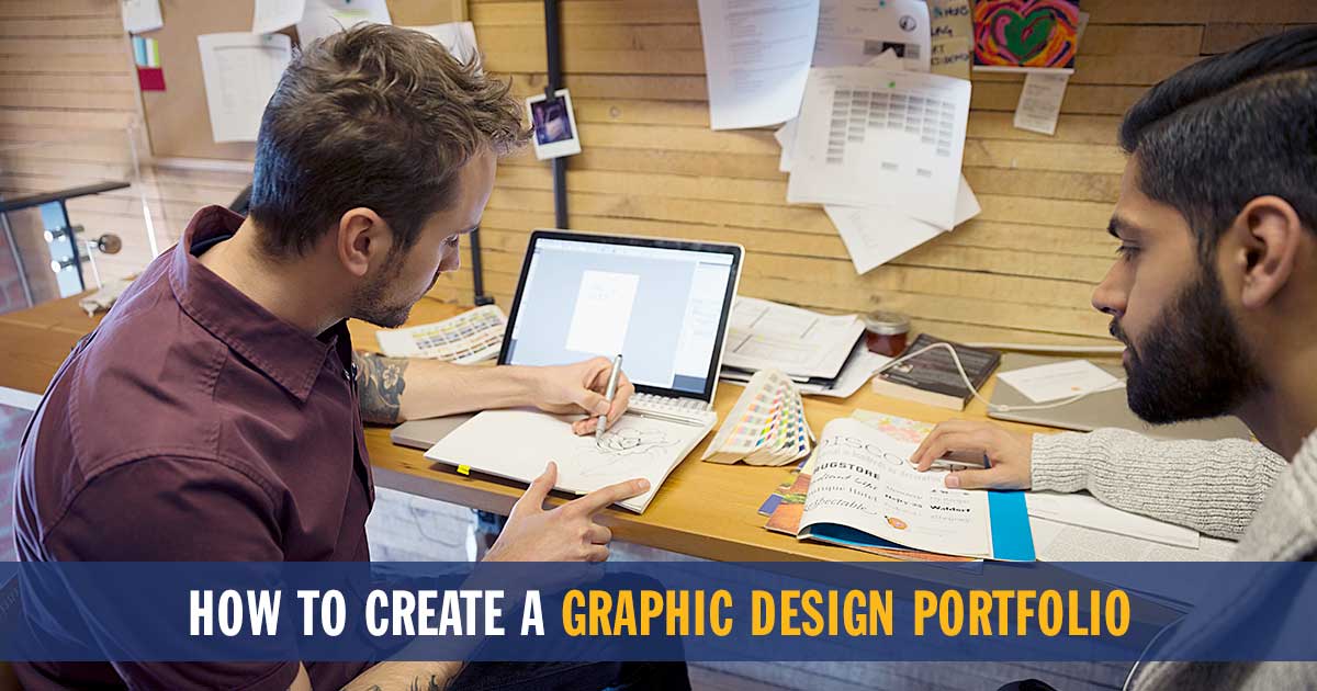 graphic design projects to build portfolio